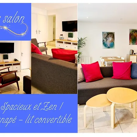 Apartman T2 Spacieux, Et Moderne